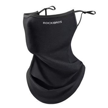 Пов'язка / маска на обличчя ROCKBROS LF505-1 Літо Чорний RB-LF505-1-5549 фото