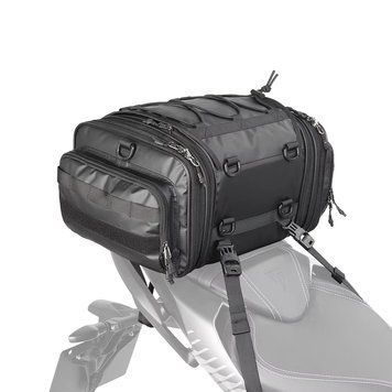 Мотоциклетная сумка Rhinowalk MT4026BK 19-26л расширяемый кофр на багажник MOLLE Черная RWK-MT4026-7412 фото