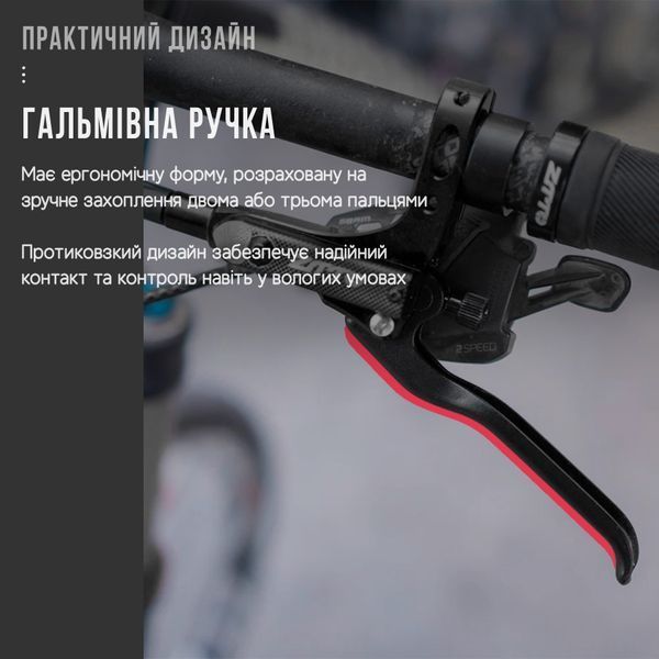 Комплект 4-хпоршневих гідравлічних дискових гальм ZTTO M840 MTB Чорний ZTT-M840-6296 фото