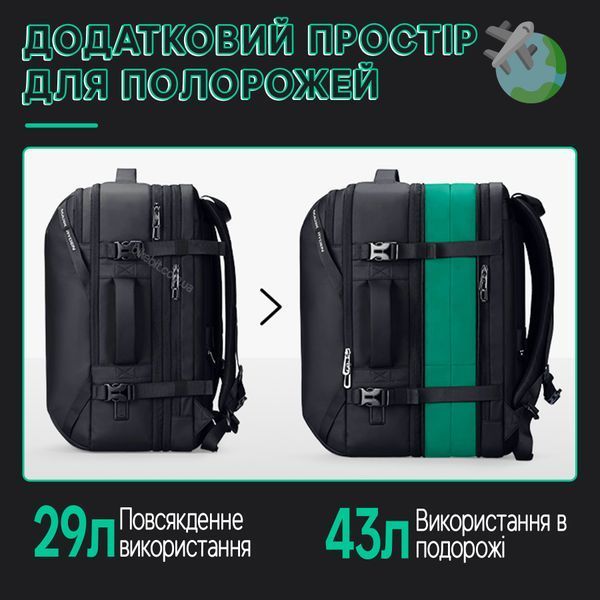Рюкзак Mark Ryden MR9993 для ноутбука 17,3" 27л Графитовый  MR9993-G1-4982 фото
