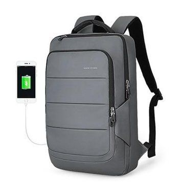Рюкзак городской Mark Ryden Turtle MRK9082 G для ноутбука 15,6" с USB объем 16л. Серый MRK9082-07-2215UA фото