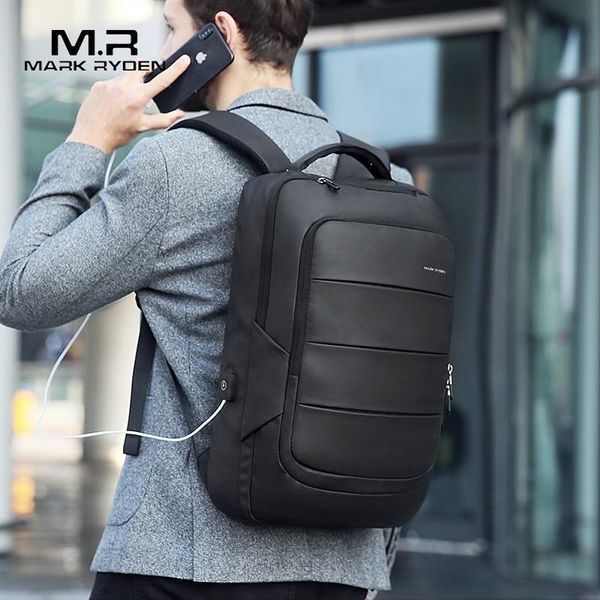 Рюкзак городской Mark Ryden Turtle MRK9082 G для ноутбука 15,6" с USB объем 16л. Серый MRK9082-07-2215UA фото