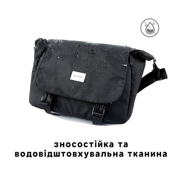 Міська сумка через плече (крос боді) Tigernu T-S8603C  для планшета до 9,7" Чорна TGN-T-S8603C-4350 фото