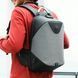 Рюкзак міський Arctic Hunter B00208 для ноутбука 15.6" з USB обсяг 24л Сірий AH-B00208-2269 фото 5