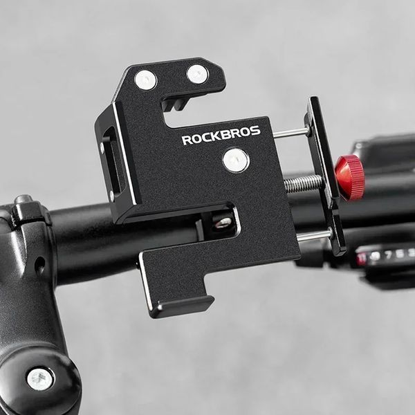 Кріплення тримач для телефону на кермо велосипеда ROCKBROS SM-044 Чорний RB-SM-044-5252 фото