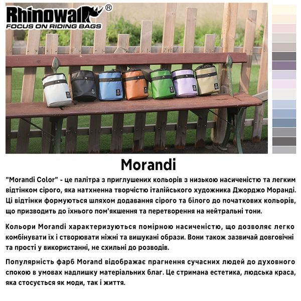 Велосумка на кермо Rhinowalk RK24932BN Коричневий RWK-RK24932BN-4380 фото