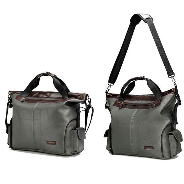 Сумка спортивна дорожня Tigernu T-N1030 для ноутбука 15,6" Темно-зелена TGN-T-N1030-3157 фото