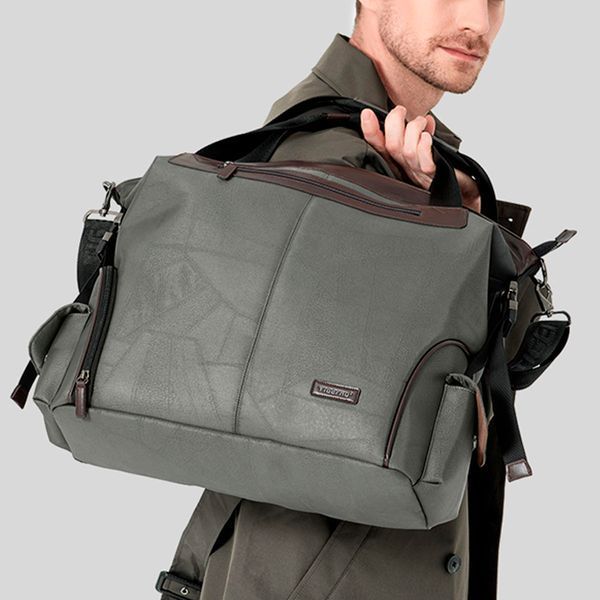 Сумка спортивна дорожня Tigernu T-N1030 для ноутбука 15,6" Темно-зелена TGN-T-N1030-3157 фото
