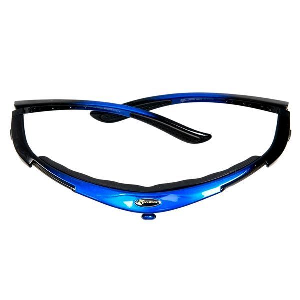 Спортивные очки ROCKBROS Original Polarized с 1 линзой UV400 велосипедные Черный с синим RB-10007L-1360 фото