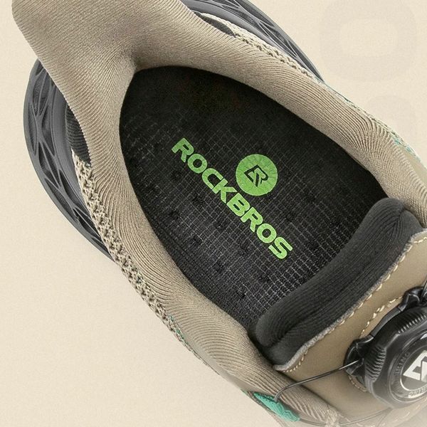 Спортивные кроссовки обувь сникерсы с механизмом регулировки BOA ROCKBROS LF178 размер 40 Белые RB-LF178-5659 фото