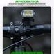 Велосипедный фонарь с функцией звонка 2-в-1 1500 LM XUNTING RHL1500B Черный XT-RHL1500B-6962 фото 4