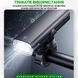 Велосипедный фонарь с функцией звонка 2-в-1 1500 LM XUNTING RHL1500B Черный XT-RHL1500B-6962 фото 3