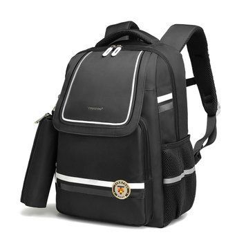 Рюкзак дитячий ортопедичний Tigernu T-B9037 для ноутбука 15,6" об'єм 18л. Чорний з пеналом у комплекті TGN-T-B9037-4290 фото