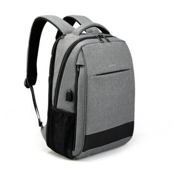 Рюкзак міський Tigernu T-B3516 для ноутбука 15.6" з USB об'єм 22л. Сірий TGN-T-B3516-1764 фото