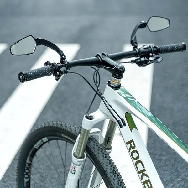 Дзеркало велосипедне для лівої частини керма ROCKBROS FK2621 Чорний RB-FK2621-5528 фото