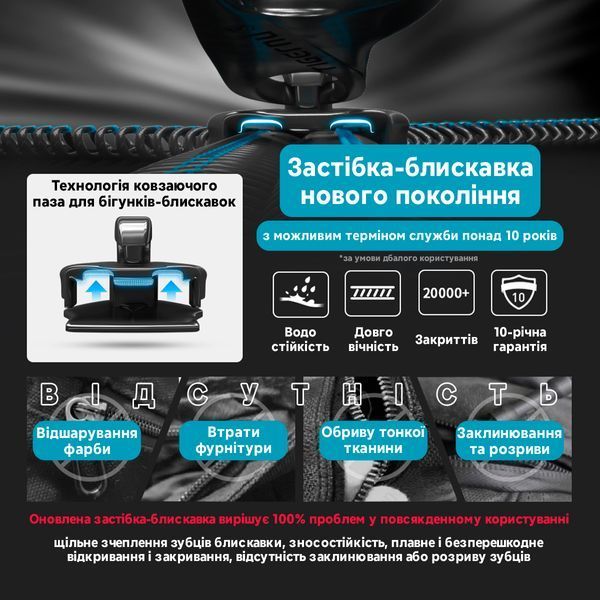 Міська сумка через плече (крос боді) для фотокамери Tigernu T-S8953 для планшета до 11" Чорна TGN-T-S8953-7063 фото
