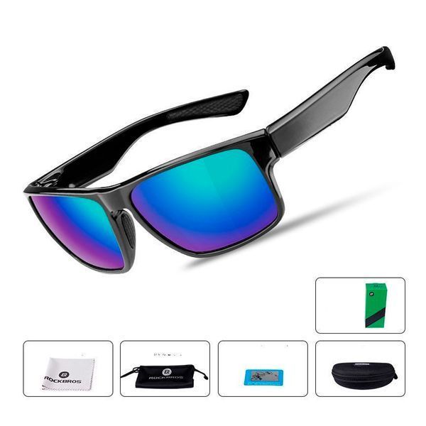 Спортивные очки ROCKBROS Original Polarized 10076 UV400 Черный RB-10076-1388 фото
