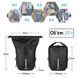 Сумка-рюкзак на багажник велосипеда Rhinowalk X21668BK 20л Черный RWK-X21668BK-4480 фото 9