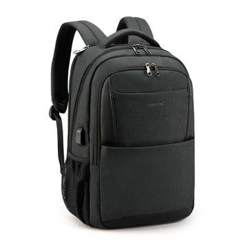 Рюкзак міський Tigernu T-B3515 для ноутбука 15.6" з USB об'єм 20л. Темно-сірий TGN-T-B3515-1765 фото