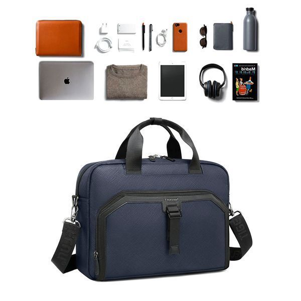 Сумка спортивна дорожня Tigernu T-L5210 для ноутбука 14" Синій TGN-T-L5210-3163 фото
