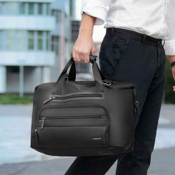 Сумка спортивна дорожня Tigernu T-N1026 для ноутбука 15,6" Чорний TGN-T-N1026-3164 фото