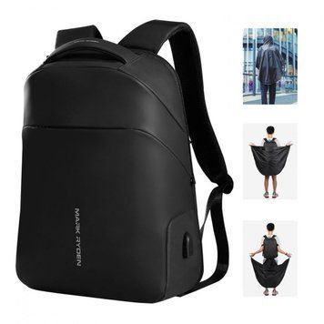 Рюкзак Mark Ryden Chitin MR9068 Rain об'єм 16л для ноутбука 15,6" Чорний MR9068YY-00-2958UA фото