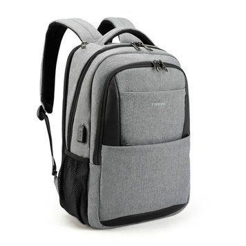 Рюкзак міський Tigernu T-B3515 для ноутбука 15.6" з USB об'єм 20л. Сірий TGN-T-B3515-1766 фото
