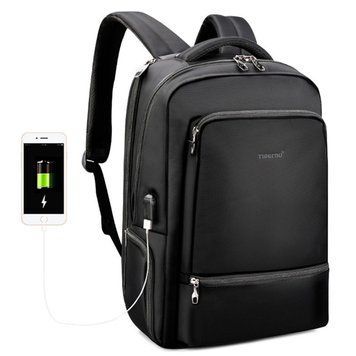 Рюкзак міський Tigernu T-B3585 для ноутбука 15.6" з USB об'єм 26л. Чорний TGN-T-B3585-1845 фото