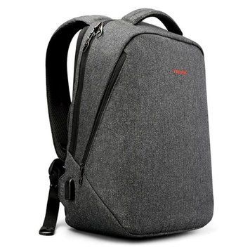 Рюкзак міський Tigernu T-B3164U для ноутбука 17" з USB об'єм 25л. Темно-сірий TGN-T-B3164U-2441 фото