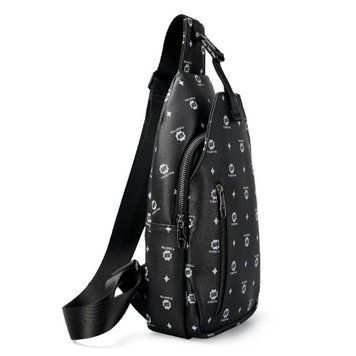 Сумка через плече (крос боді) Tigernu T-S8027PU Чорна TGN-T-S8027PU-1932 фото