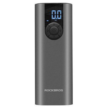 Электрический насос 150 PSI 10.34 BAR помпа портативная ROCKBROS A8 Черная RB-A8-5099 фото