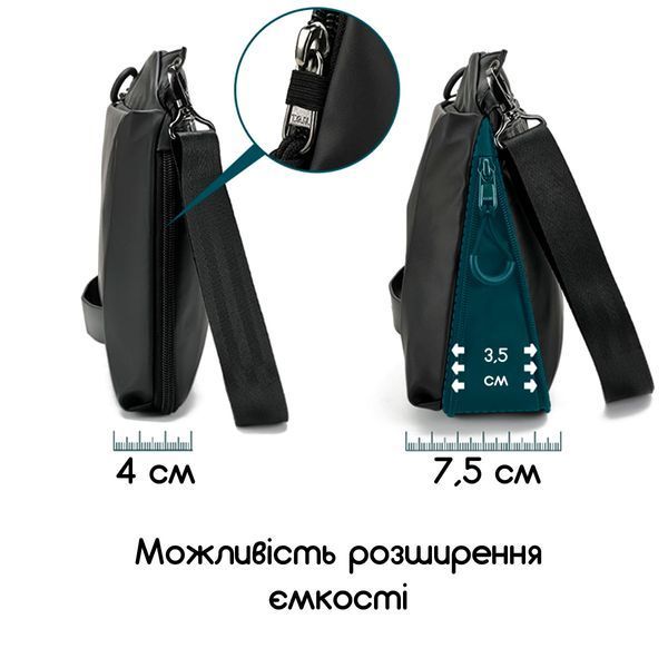 Сумка через плече Tigernu T-S8359 Чорний TGN-T-S8359-3092 фото
