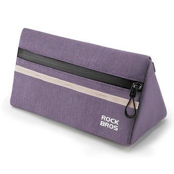 Велосипедная сумка на руль рефлективная ROCKBROS W128G Фиолетовая RB-W128G-6551 фото