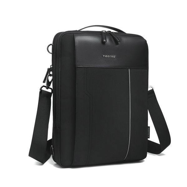 Міська сумка через плече (крос боді) Tigernu T-L5220 для ноутбука до 13,3" Чорна TGN-T-L5220-3102 фото