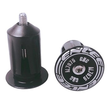 Баренди / заглушки керма Enlee BD-10 Aluminium End Plugs Чорний EN-BD10-3337UA фото