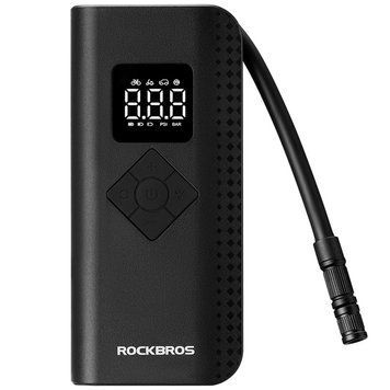 copy_Электрический насос 150 PSI 10.34 BAR помпа портативная ROCKBROS A10 Черная RB-A13-5098 фото
