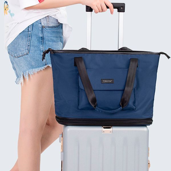Сумка через плече розширювана Tigernu T-S8395 для ноутбука 15" Синій TGN-T-S8395-3146 фото