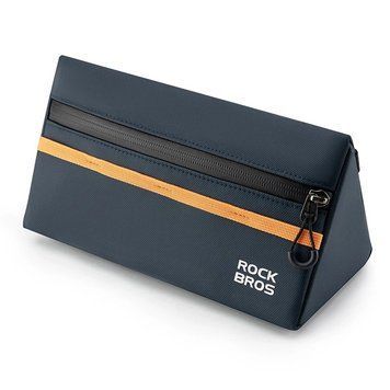 Велосипедная сумка на руль рефлективная ROCKBROS W128G Синяя RB-W128G-6555 фото