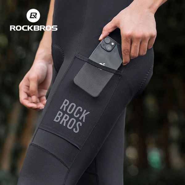 Велосипедні спортивні штани для 10-20&deg;С ROCKBROS YPK1011 розмір M Чорний RB-YPK1011-5369 фото