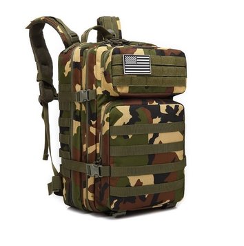 Тактичний рюкзак Armour Tactical B1145 Oxford 900D (з системою MOLLE) 45 л Лісовий камуфляж AT-B1145-2614 фото