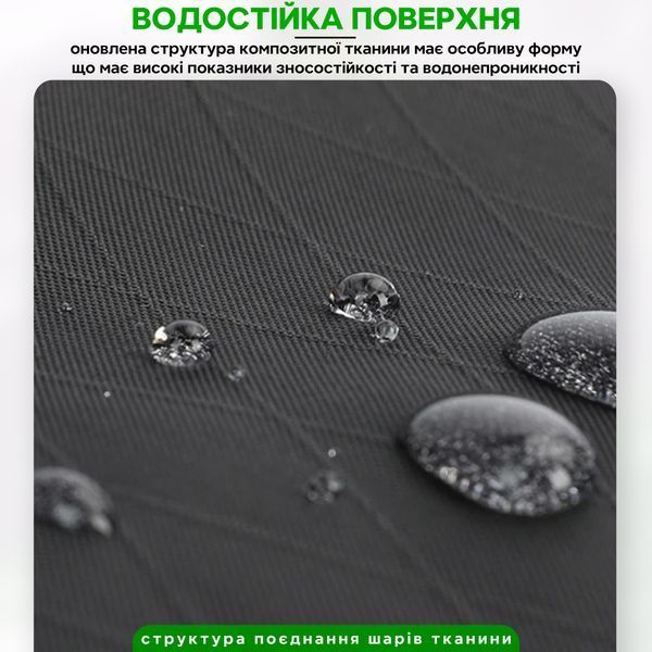 Водонепроникна сумка на вилку велосипеда з кріпленням Rhinowalk RK4041 4л Чорна RWK-RK4041-7318 фото