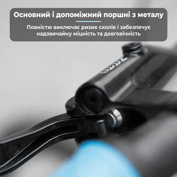 Гідравлічні 2-поршневі гальма для велосипедів ZTTO G55 | Чорний ZTT-G55-6298 фото