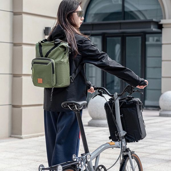 Рюкзак спортивный для велосипедов Brompton ROCKBROS NLN2011 Черны RB-NLN2011-7151 фото