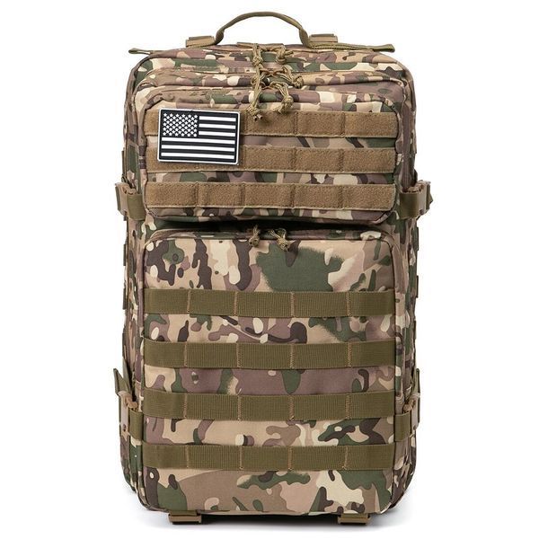 Тактический рюкзак Armour Tactical B1145 Oxford 900D (с системой MOLLE) 45 л Мультикам AT-B1145-3015 фото