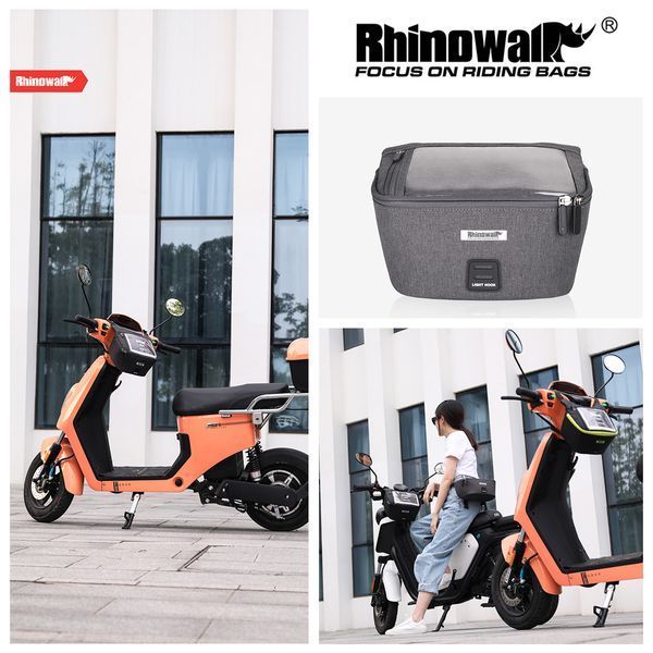 Сумка на руль скутера / сумка на пояс Rhinowalk X21923BK Черный RWK-X21923BK-4503 фото