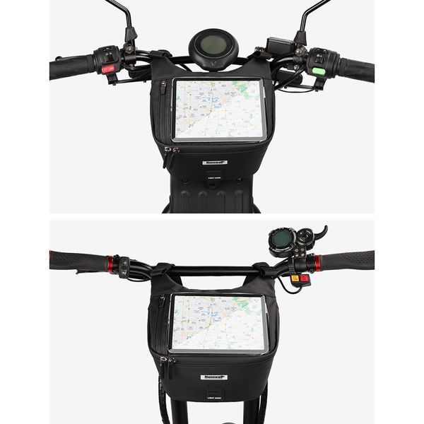 Сумка на руль скутера / сумка на пояс Rhinowalk X21923BK Черный RWK-X21923BK-4503 фото