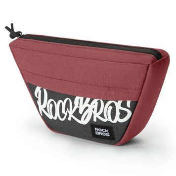Велосипедна сумка на кермо велкро ROCKBROS G011 Червона RB-G011-7150 фото
