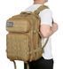 Тактичний рюкзак Armour Tactical B1145 Oxford 900D (з системою MOLLE) 45 л Койот AT-B1145-2528 фото 4