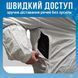 Белый маскировочный костюм / маскхалат зима (кавер на шлем в подарок) AT-MLB-3187 фото 3