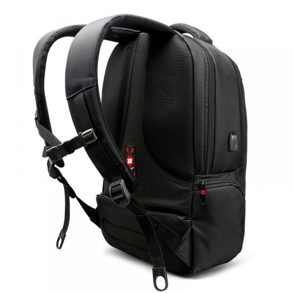 Рюкзак міський Tigernu T-B3105-3A  для ноутбука 15,6" з USB об'єм 22л. Чорний TGN-TB3105-3A-2622 фото